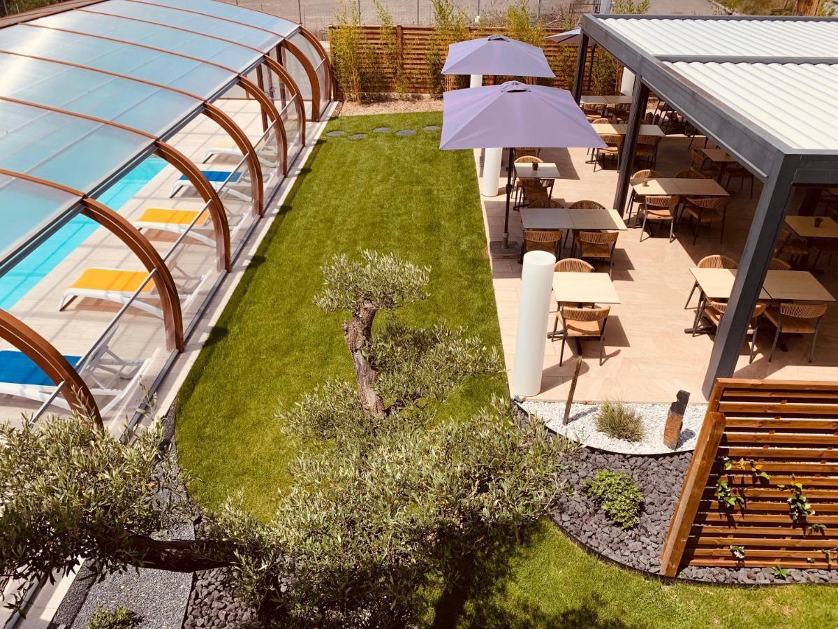Logis Hotel Restaurant Le Clos Fleuri Castelnaudary Dış mekan fotoğraf