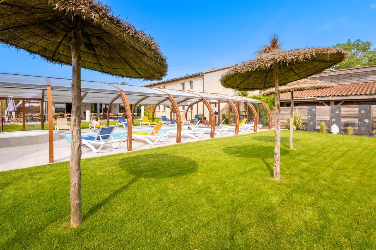 Logis Hotel Restaurant Le Clos Fleuri Castelnaudary Dış mekan fotoğraf