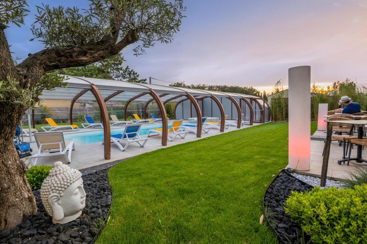 Logis Hotel Restaurant Le Clos Fleuri Castelnaudary Dış mekan fotoğraf