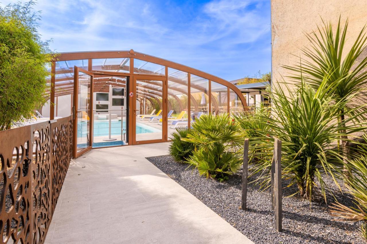 Logis Hotel Restaurant Le Clos Fleuri Castelnaudary Dış mekan fotoğraf