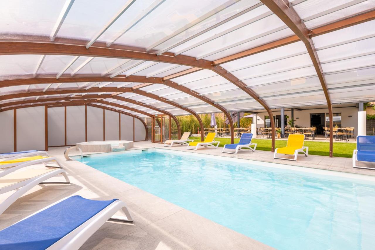 Logis Hotel Restaurant Le Clos Fleuri Castelnaudary Dış mekan fotoğraf