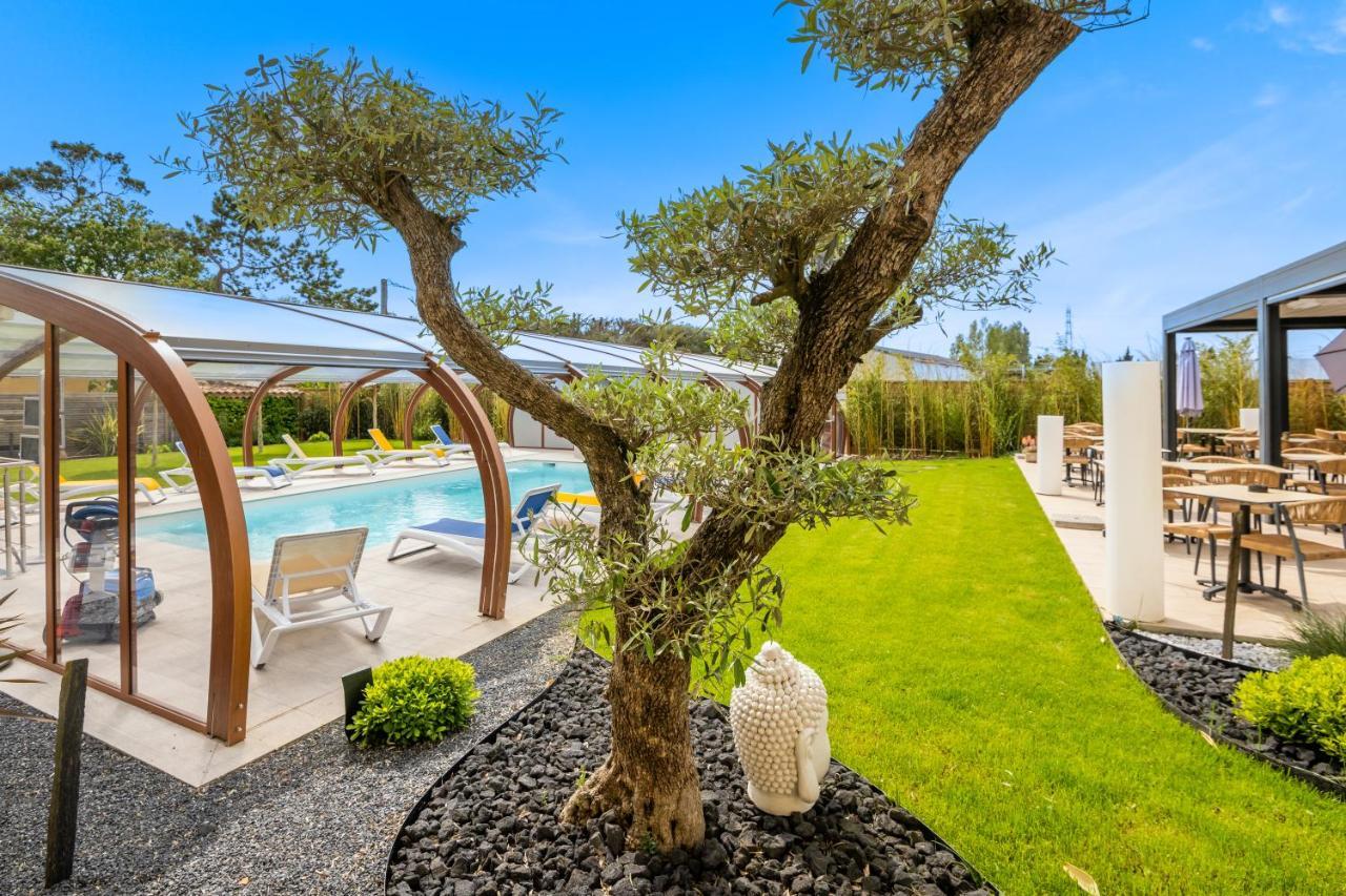Logis Hotel Restaurant Le Clos Fleuri Castelnaudary Dış mekan fotoğraf